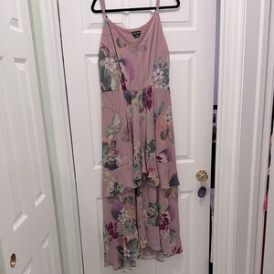 City Chic Floral Pink Maxi Dress- L/20